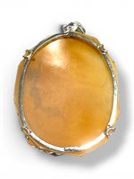 Pendant Mandile 1922 Woman Cammei  in Silver Conchiglia 2MCICM233.5 - 2MCICM233.5
